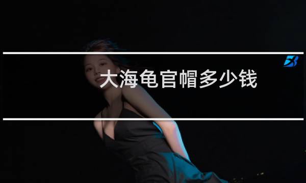 大海龟官帽多少钱