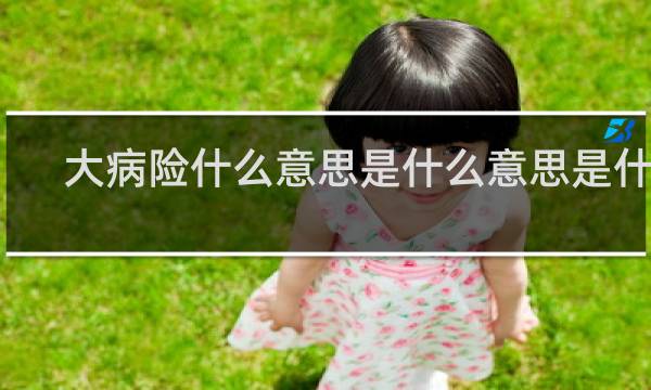 大病险什么意思是什么意思是什么