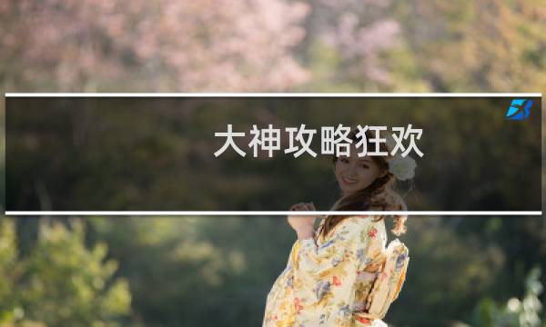 大神攻略狂欢