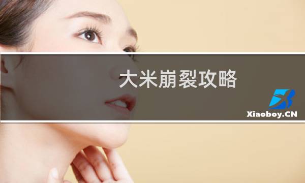 大米崩裂攻略