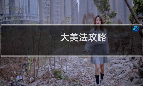 大美法攻略