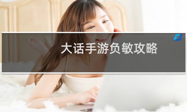 大话手游负敏攻略
