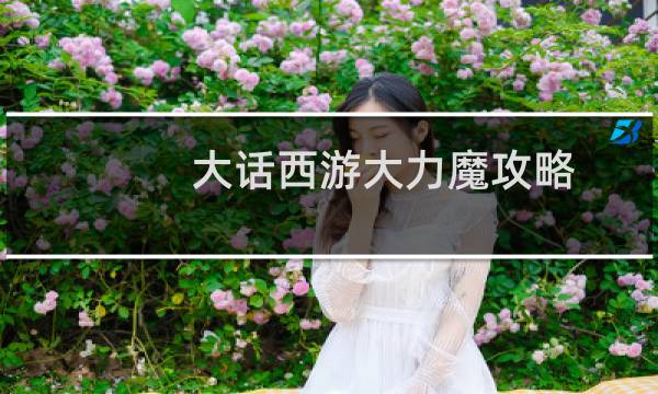大话西游大力魔攻略