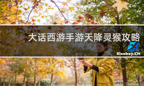 大话西游手游天降灵猴攻略