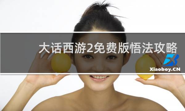 大话西游2免费版悟法攻略