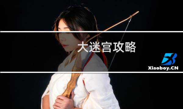 大迷宫攻略