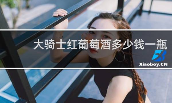 大骑士红葡萄酒多少钱一瓶?