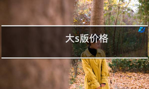 大s版价格