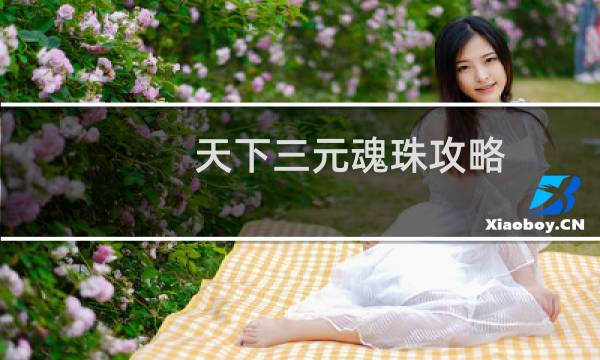 天下三元魂珠攻略
