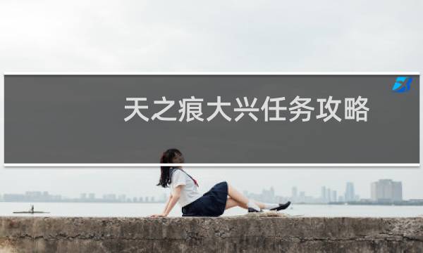 天之痕大兴任务攻略