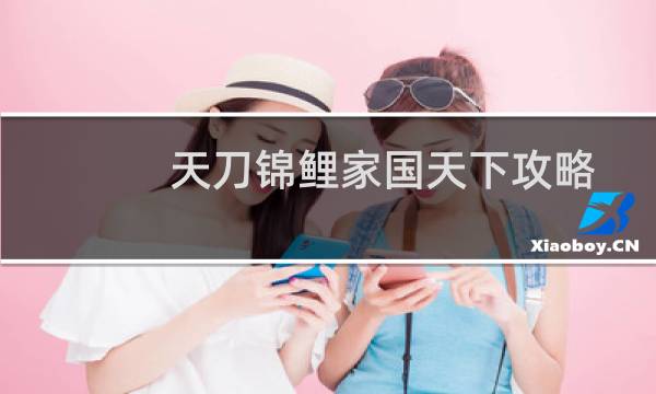 天刀锦鲤家国天下攻略