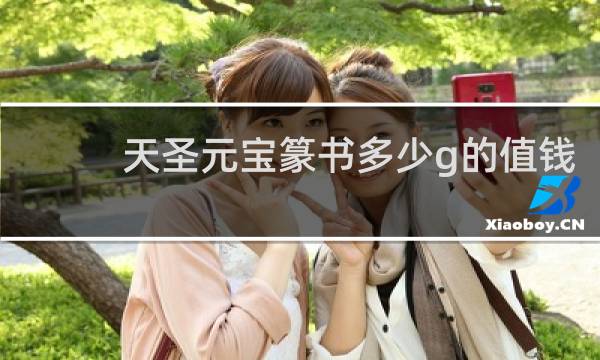 天圣元宝篆书多少g的值钱