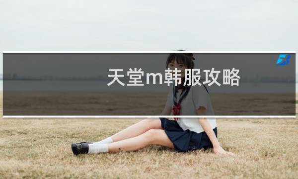 天堂m韩服攻略