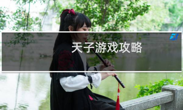 天子游戏攻略