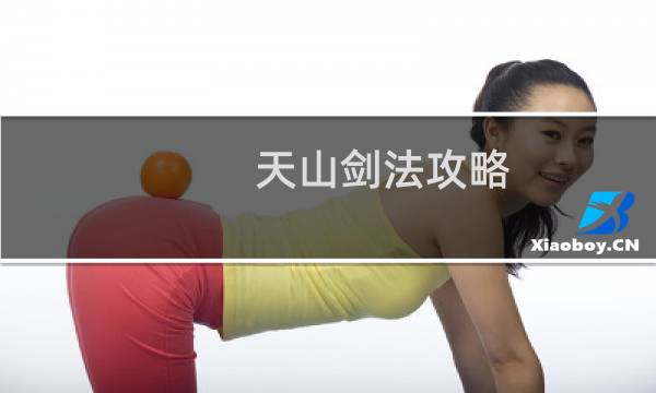 天山剑法攻略