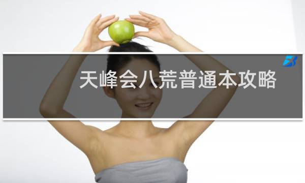 天峰会八荒普通本攻略