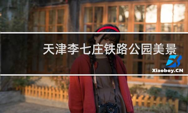 天津李七庄铁路公园美景