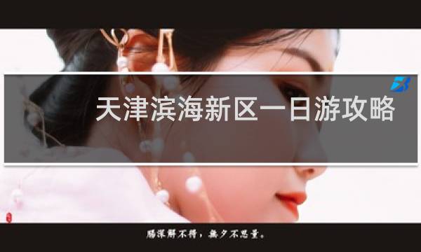天津滨海新区一日游攻略