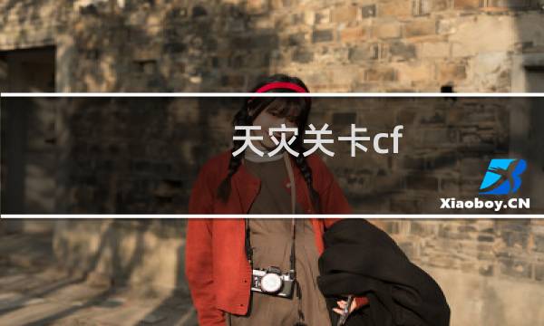 天灾关卡cf