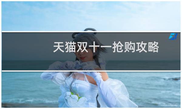 天猫双十一抢购攻略