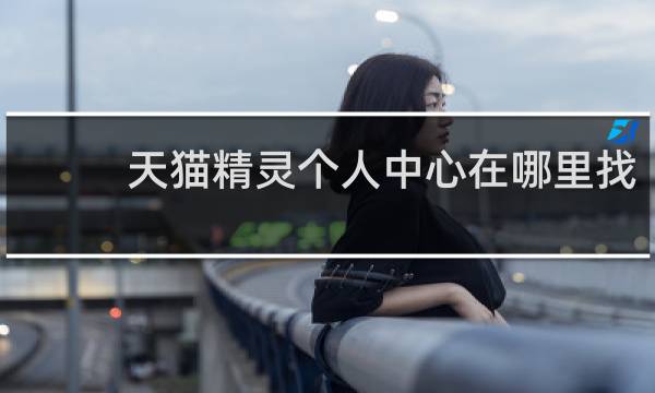 天猫精灵个人中心在哪里找
