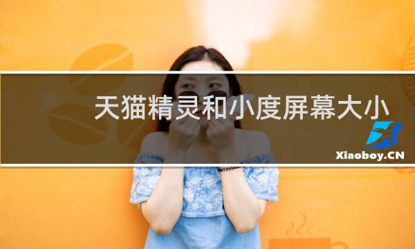 天猫精灵和小度屏幕大小