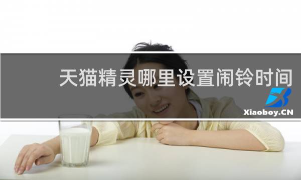 天猫精灵哪里设置闹铃时间
