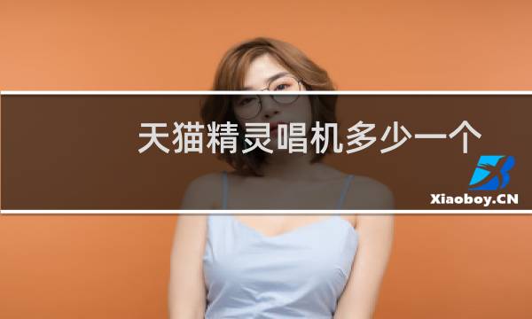 天猫精灵唱机多少一个