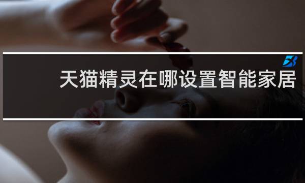 天猫精灵在哪设置智能家居