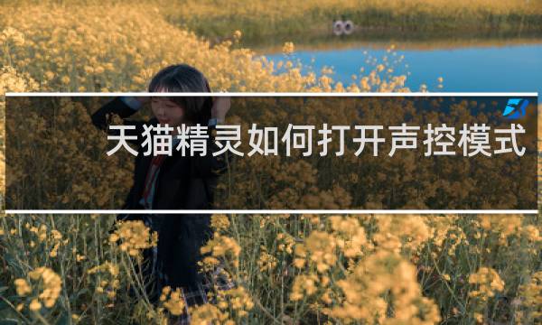 天猫精灵如何打开声控模式