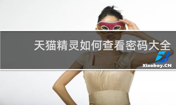 天猫精灵如何查看密码大全