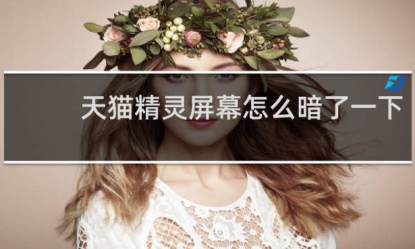 天貓精靈屏幕怎么暗了一下