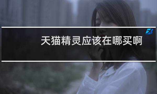 天猫精灵应该在哪买啊