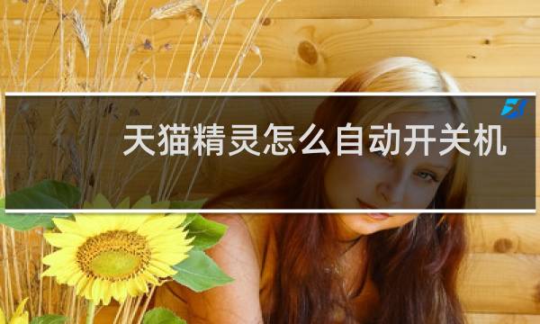 天猫精灵怎么自动开关机