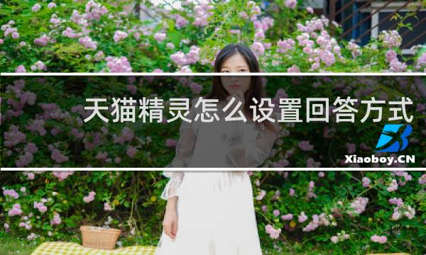 天猫精灵怎么设置回答方式