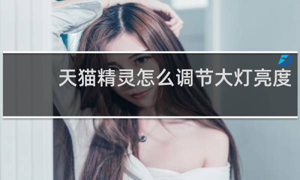 天猫精灵怎么调节大灯亮度