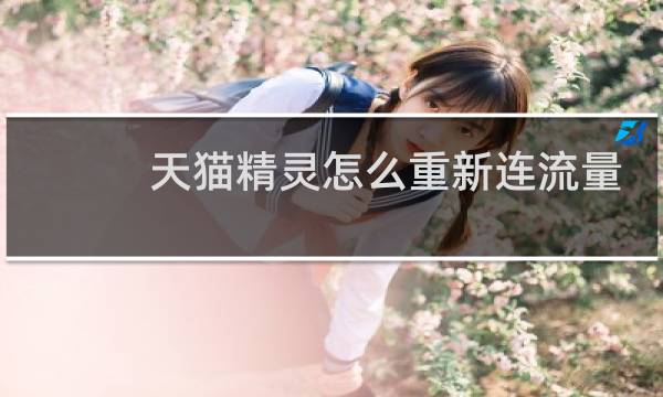 天猫精灵怎么重新连流量