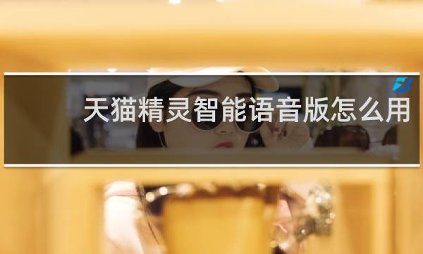 天猫精灵智能语音版怎么用