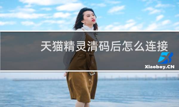 天猫精灵清码后怎么连接