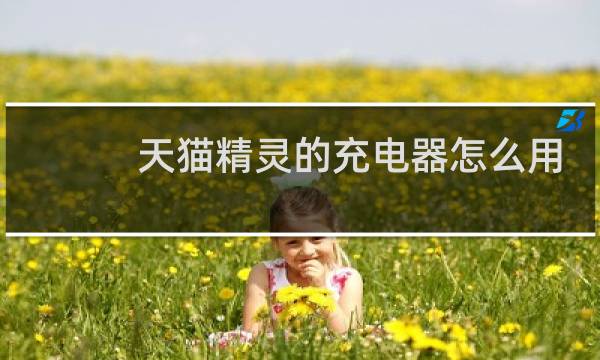 天猫精灵的充电器怎么用