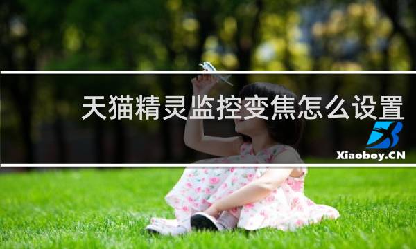 天猫精灵监控变焦怎么设置