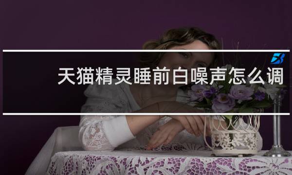 天猫精灵睡前白噪声怎么调