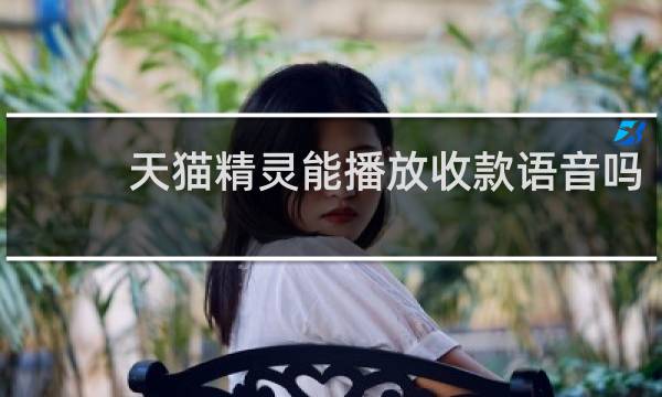 天猫精灵能播放收款语音吗