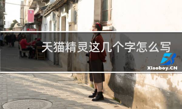 天猫精灵这几个字怎么写