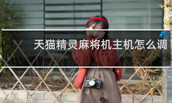 天猫精灵麻将机主机怎么调