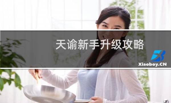 天谕新手升级攻略