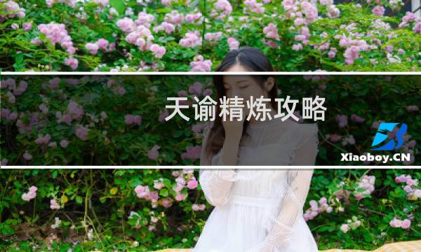 天谕精炼攻略
