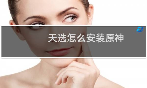 天选怎么安装原神