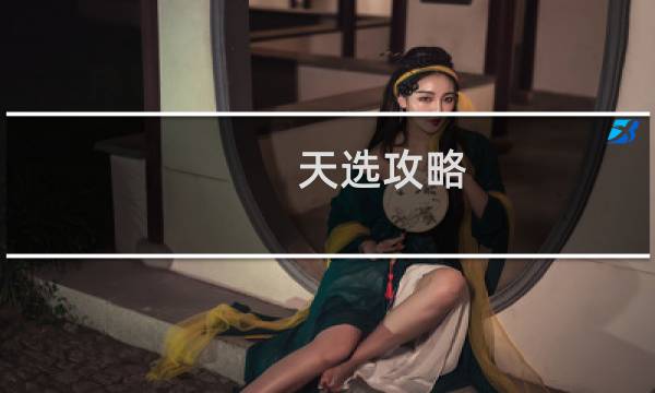 天选攻略
