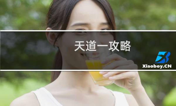 天道一攻略